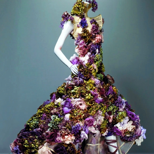 Alexander mcqueen.flower dress