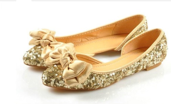 Gold Prom Shoe by Sexy Prom Shoes